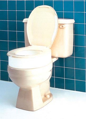 Raised Toilet Seat Elevator - Standard Carex - All Care Store 