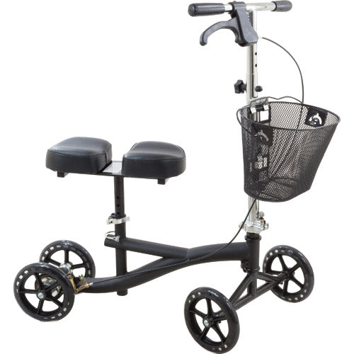 Knee Scooter  Deluxe  Roscoe Black - All Care Store 